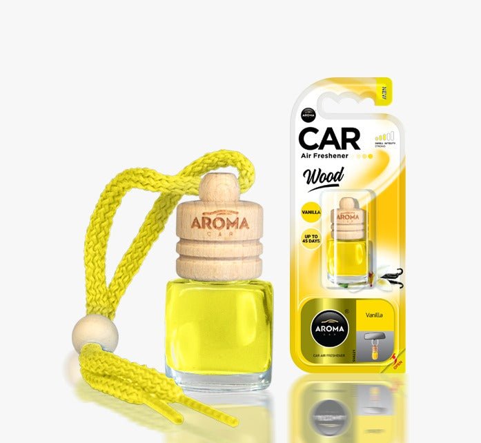 Aroma Wood Air Freshener | Wood Air Fresher | Burhani Car Accessories