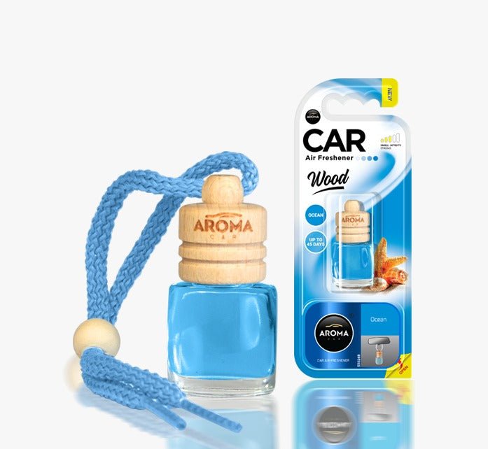 Aroma Wood Air Freshener | Wood Air Fresher | Burhani Car Accessories