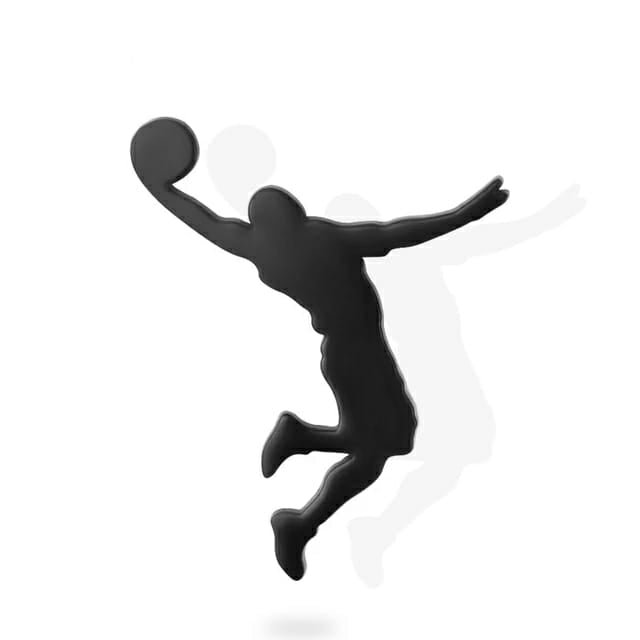 Basketball Player Sticker | Stickers | Burhani Car Accessories