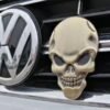 Car Grille Badge | Skull Sticker | Burhani Car Accessories