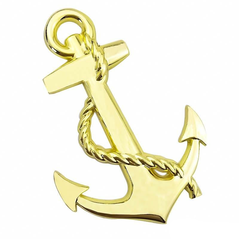 Anchor 3D Badge Sticker | Anchor Stickers | Burhani Car Accessories